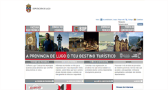 Desktop Screenshot of deputacionlugo.org
